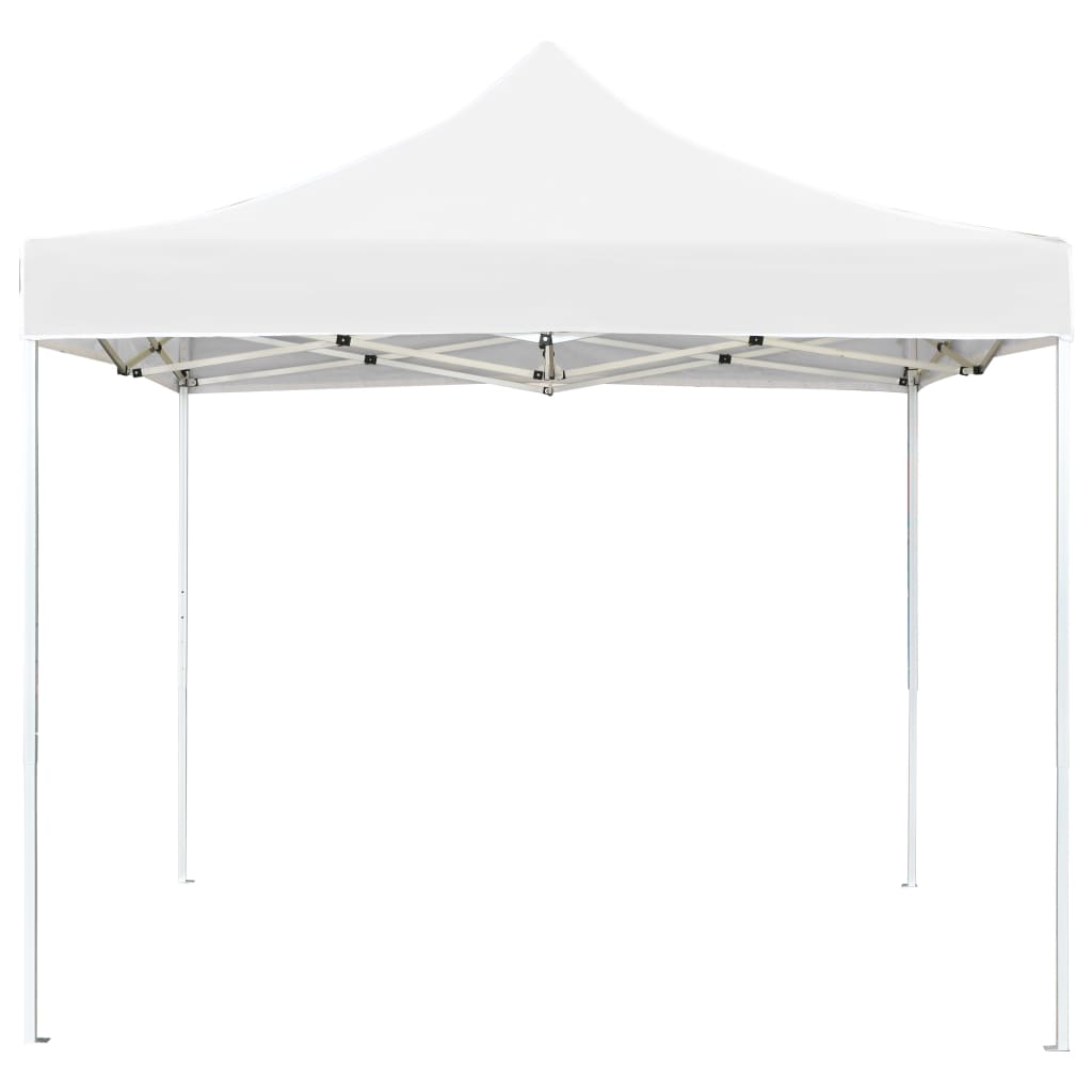 Profi-Partyzelt Faltbar Aluminium 2X2 M Weiß