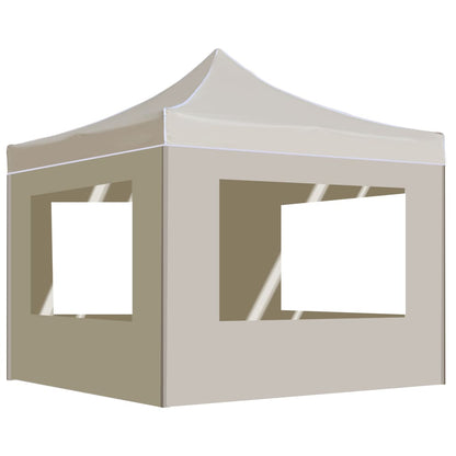 Profi-Partyzelt Faltbar Mit Wänden Aluminium 2×2M