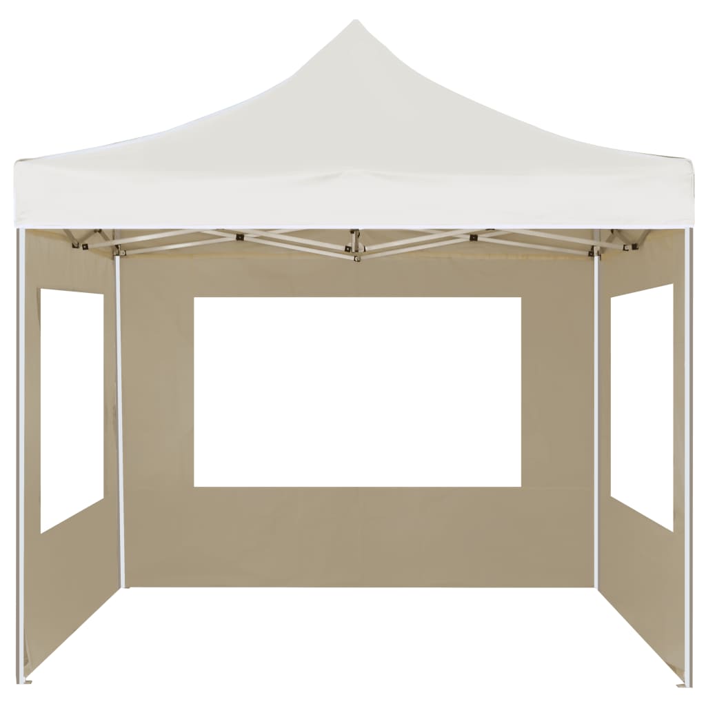 Profi-Partyzelt Faltbar Mit Wänden Aluminium 2×2M