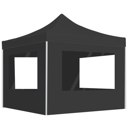 Profi-Partyzelt Faltbar Mit Wänden Aluminium 2×2M