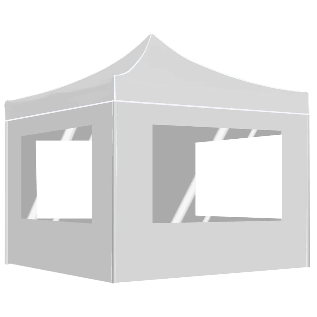 Profi-Partyzelt Faltbar Mit Wänden Aluminium 2×2M