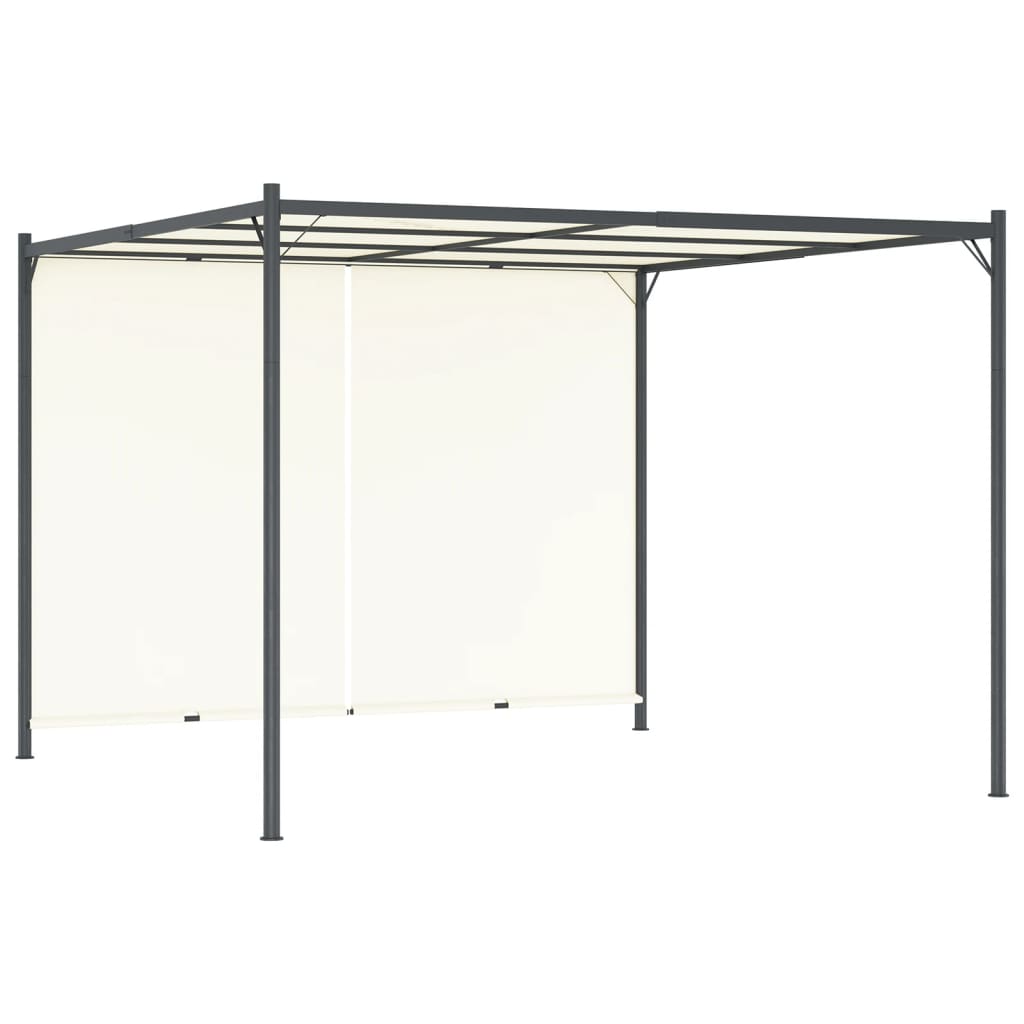 Pergola Mit Verstellbarem Dach 3X3 M Stahl