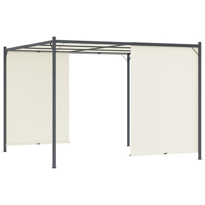 Pergola Mit Verstellbarem Dach 3X3 M Stahl
