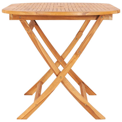 Gartentisch Klappbar 160×80×75 Cm Massivholz Teak