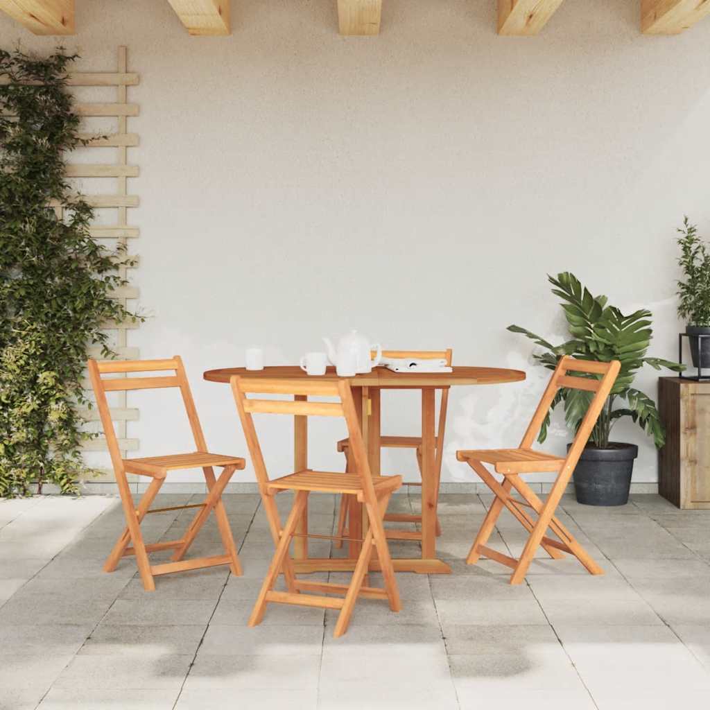 Gartentisch Butterfly Klappbar Teak Massivholz