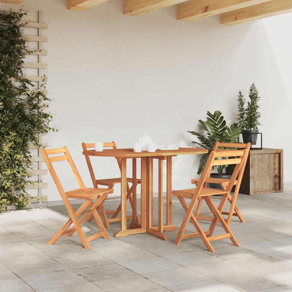 Gartentisch Butterfly Klappbar Teak Massivholz