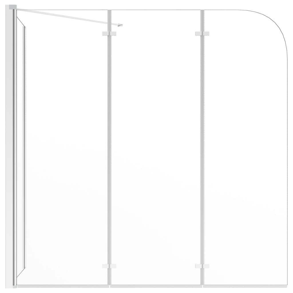 Duschabtrennung 120X69X130 Cm Hartglas Transparent
