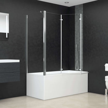 Duschabtrennung 120X69X130 Cm Hartglas Transparent