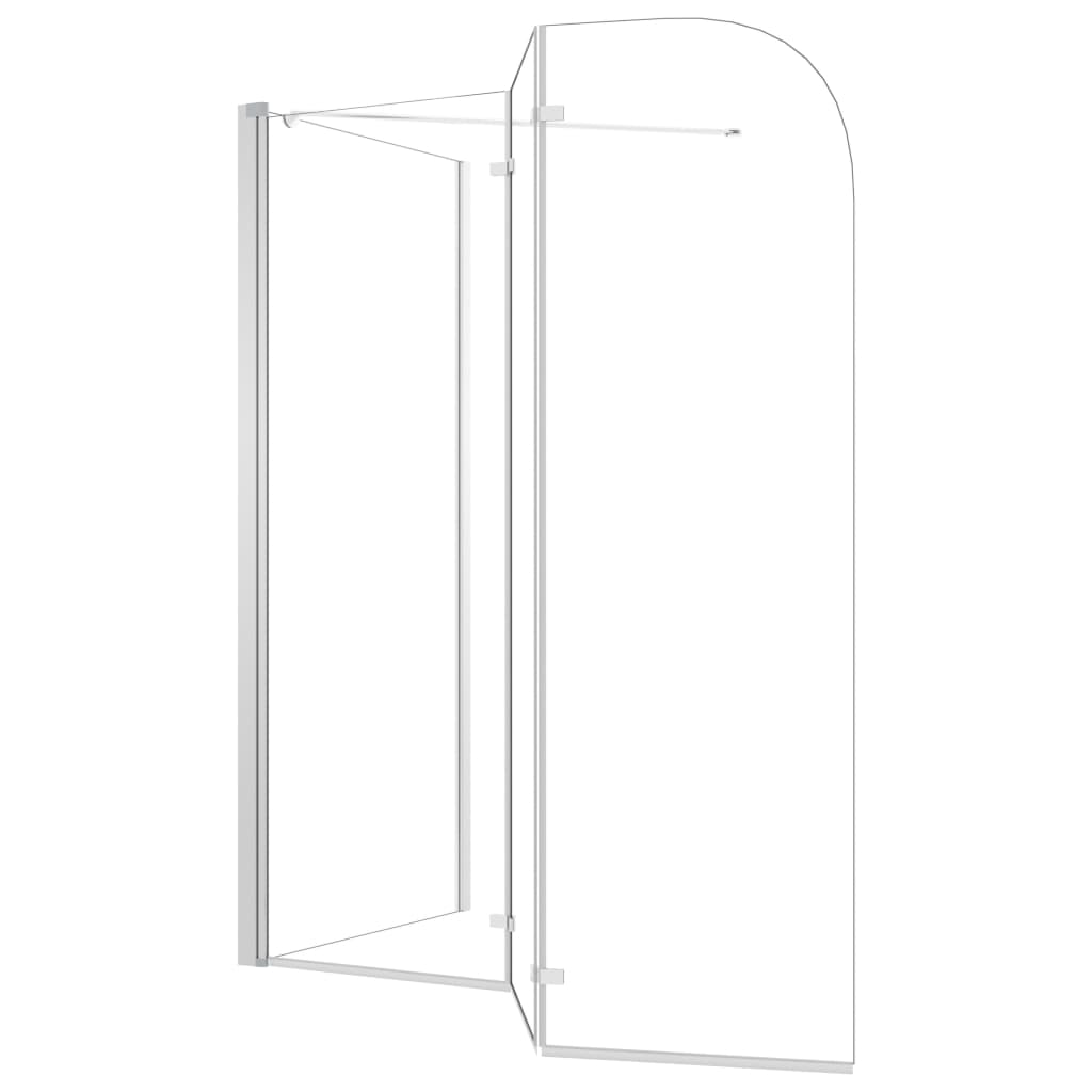 Duschabtrennung 120X69X130 Cm Hartglas Transparent