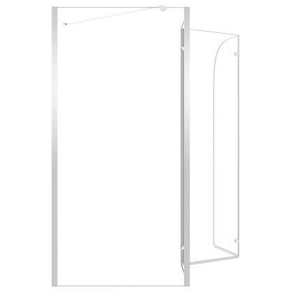 Duschabtrennung 120X69X130 Cm Hartglas Transparent
