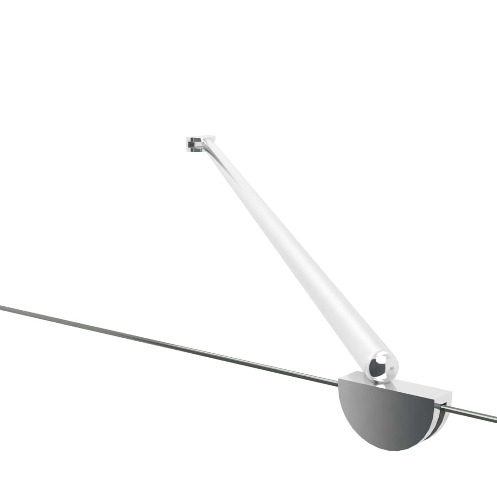 Duschabtrennung 120X69X130 Cm Hartglas Transparent