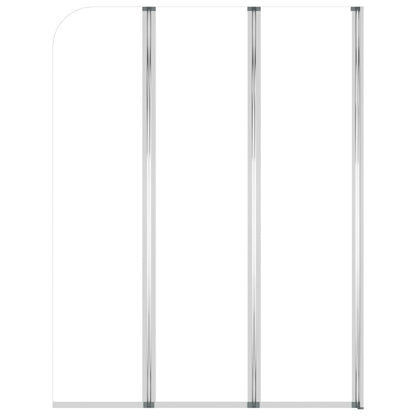 Duschabtrennungen 2 Stk. Hartglas Transparent