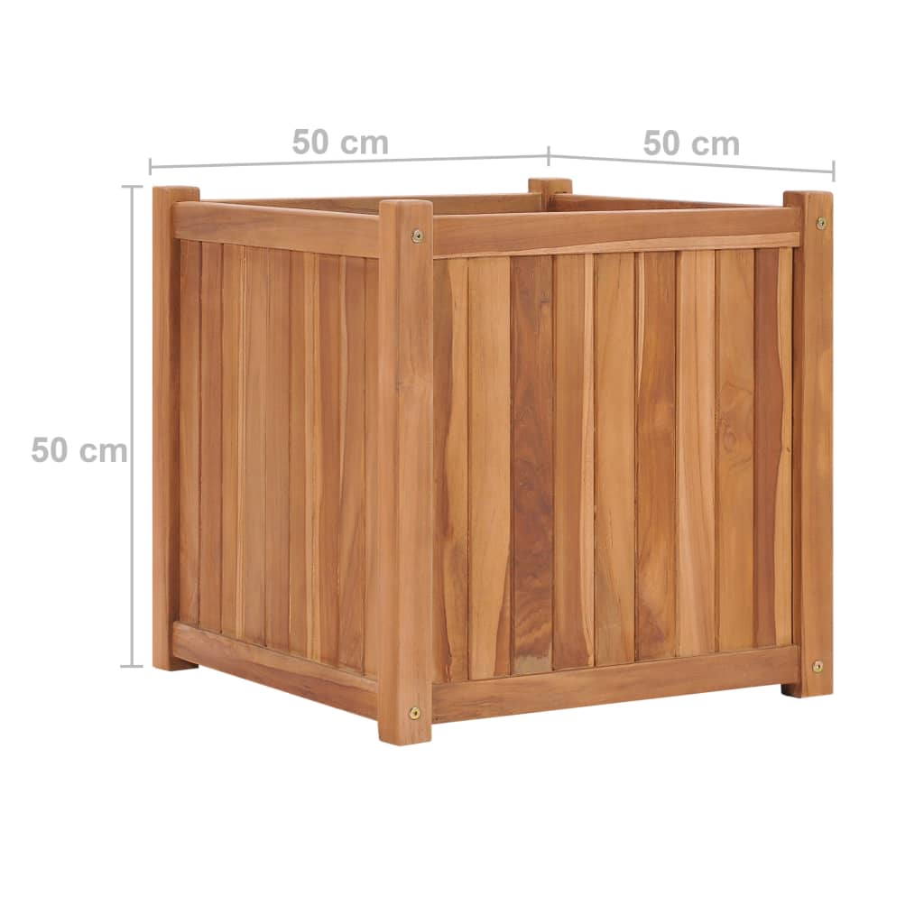 Hochbeet Massivholz Teak