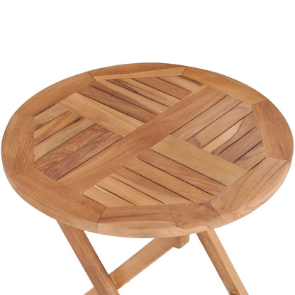 Gartentisch Klappbar 45 Cm Massivholz Teak