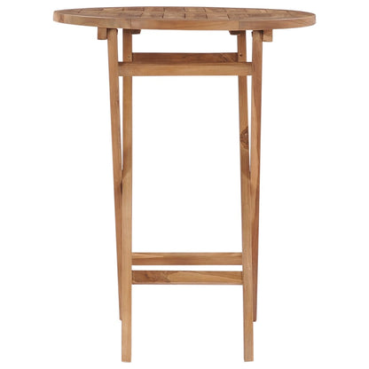 Gartentisch Klappbar 60 Cm Massivholz Teak