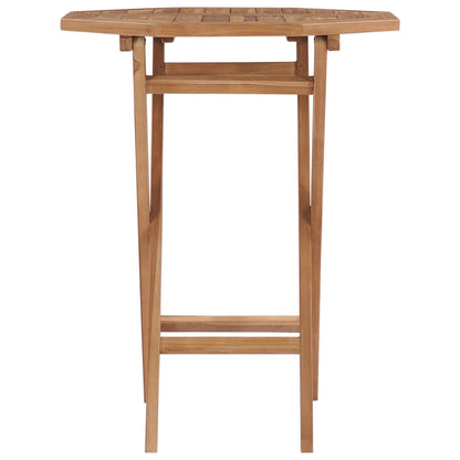 Klappbarer Gartentisch 60×60×75 Cm Teak Massivholz