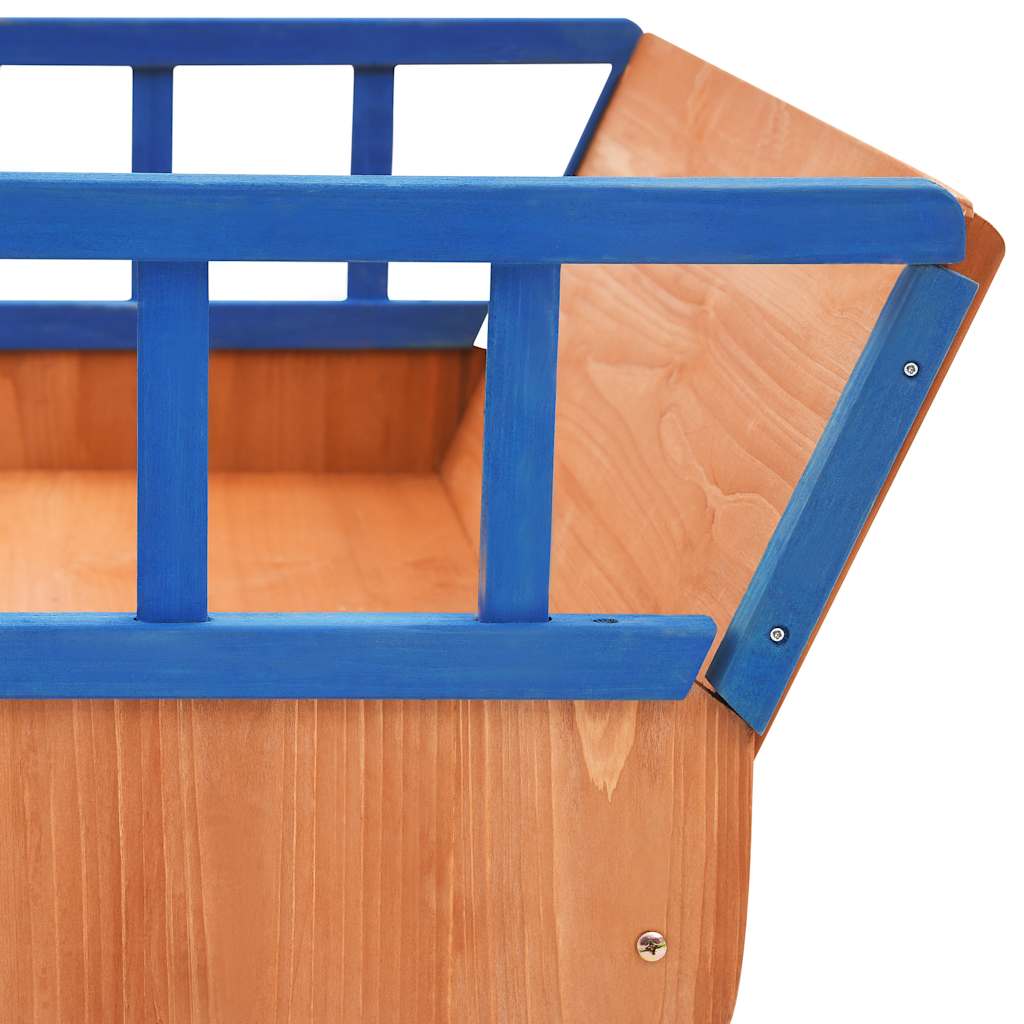 Sandkasten Piratenschiff Tannenholz 190X94,5X101 Cm