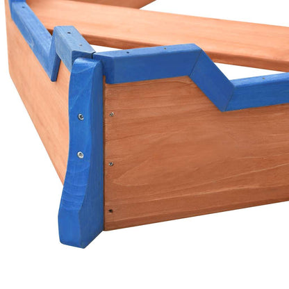 Sandkasten Piratenschiff Tannenholz 190X94,5X101 Cm