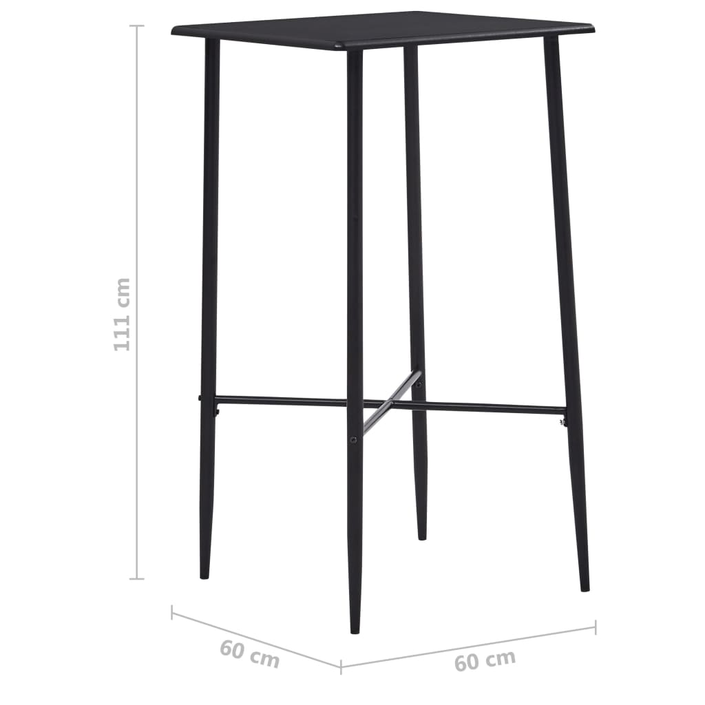 3-Tlg. Bar-Set Kunststoff