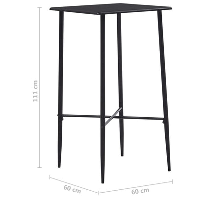 3-Tlg. Bar-Set Kunststoff