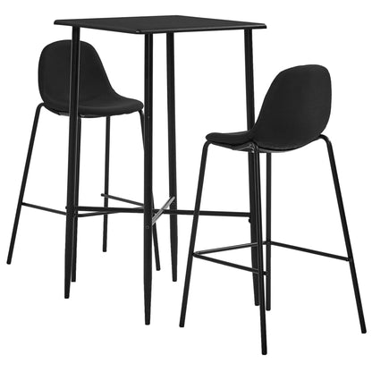 3-Tlg. Bar-Set Stoff
