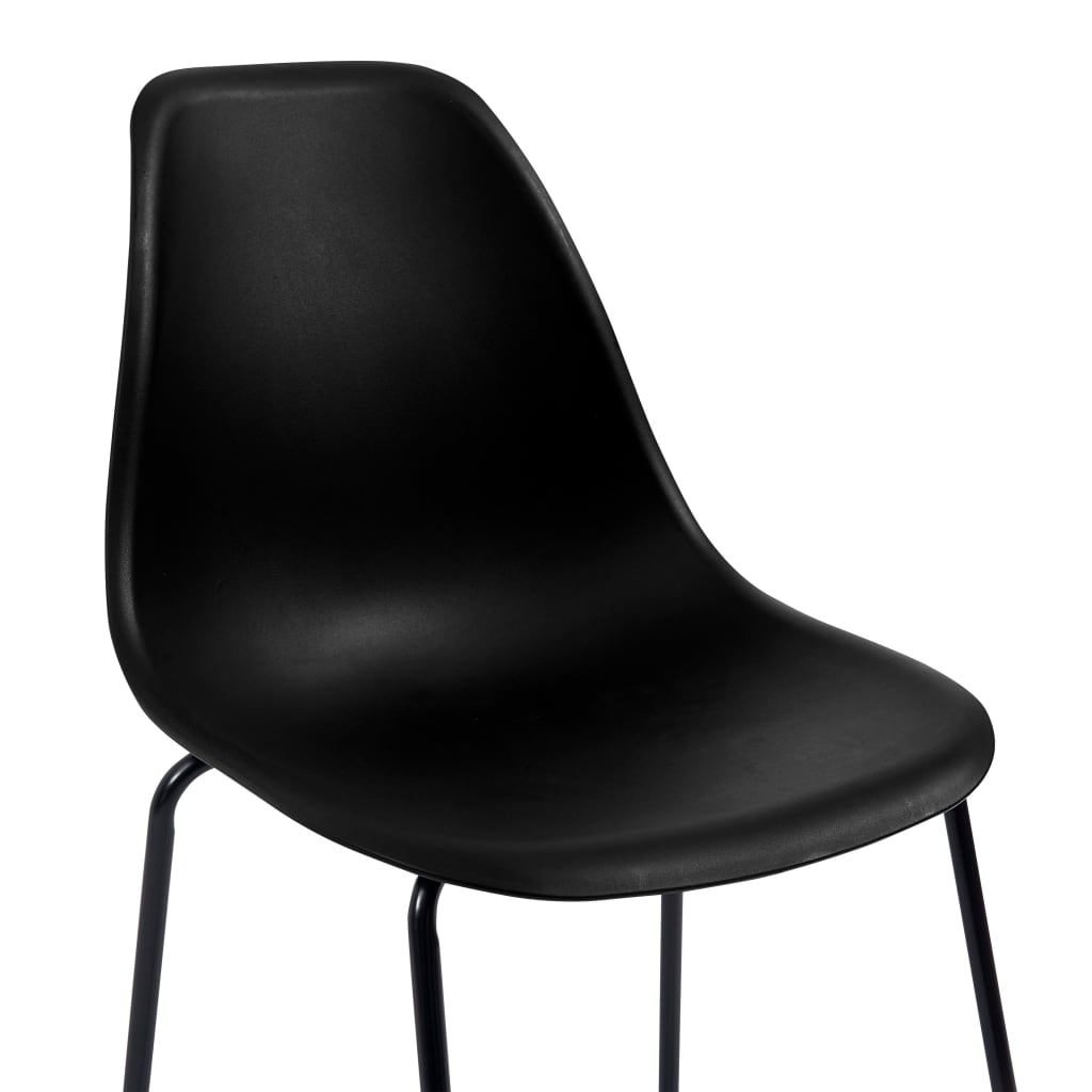 5-Tlg. Bar-Set Kunststoff Schwarz