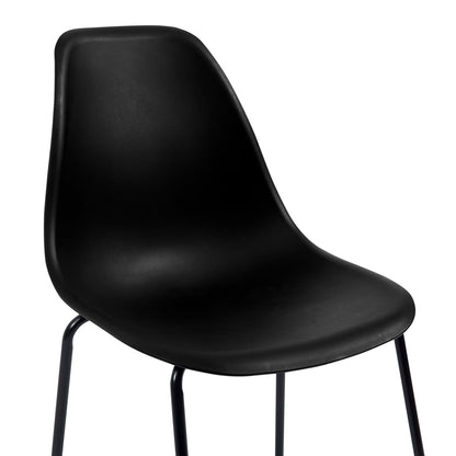 5-Tlg. Bar-Set Kunststoff Schwarz