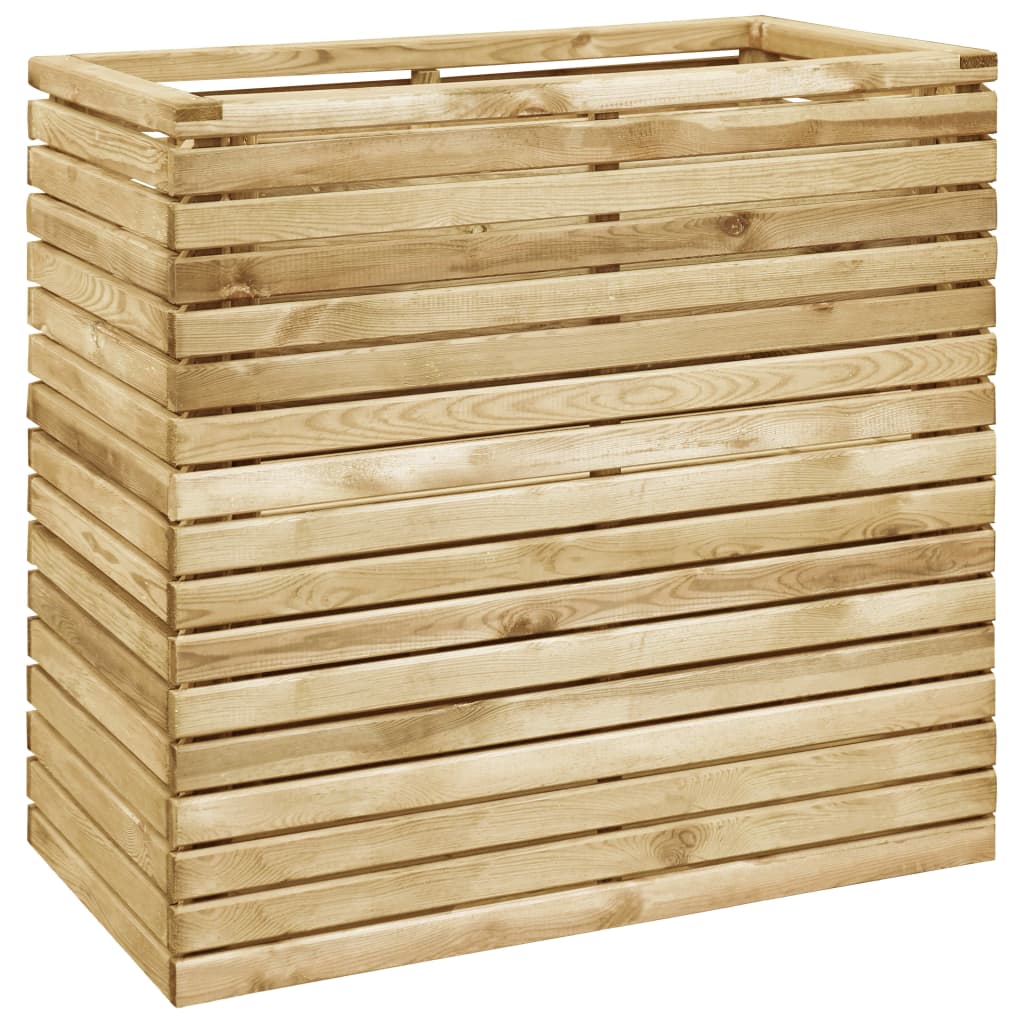 Hochbeet 100×50×100 Cm Imprägniertes Kiefernholz