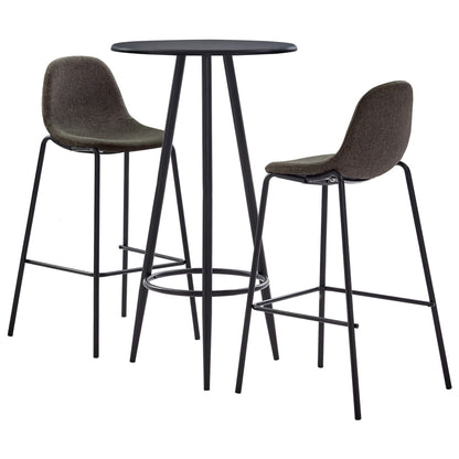 3-Tlg. Bar-Set Stoff