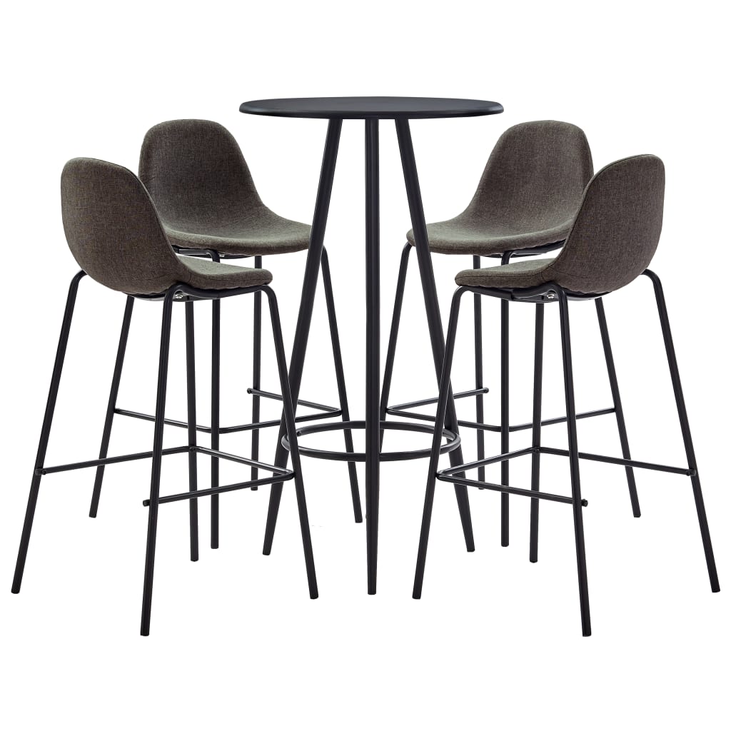 5-Tlg. Bar-Set Stoff