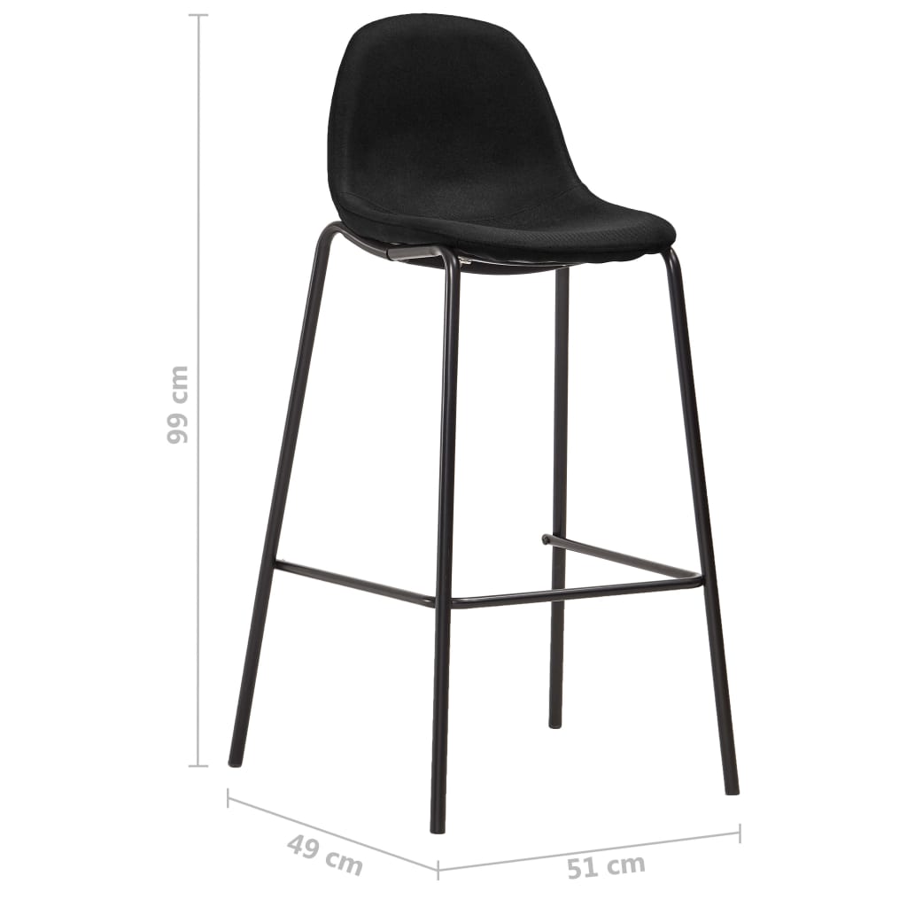 5-Tlg. Bar-Set Stoff