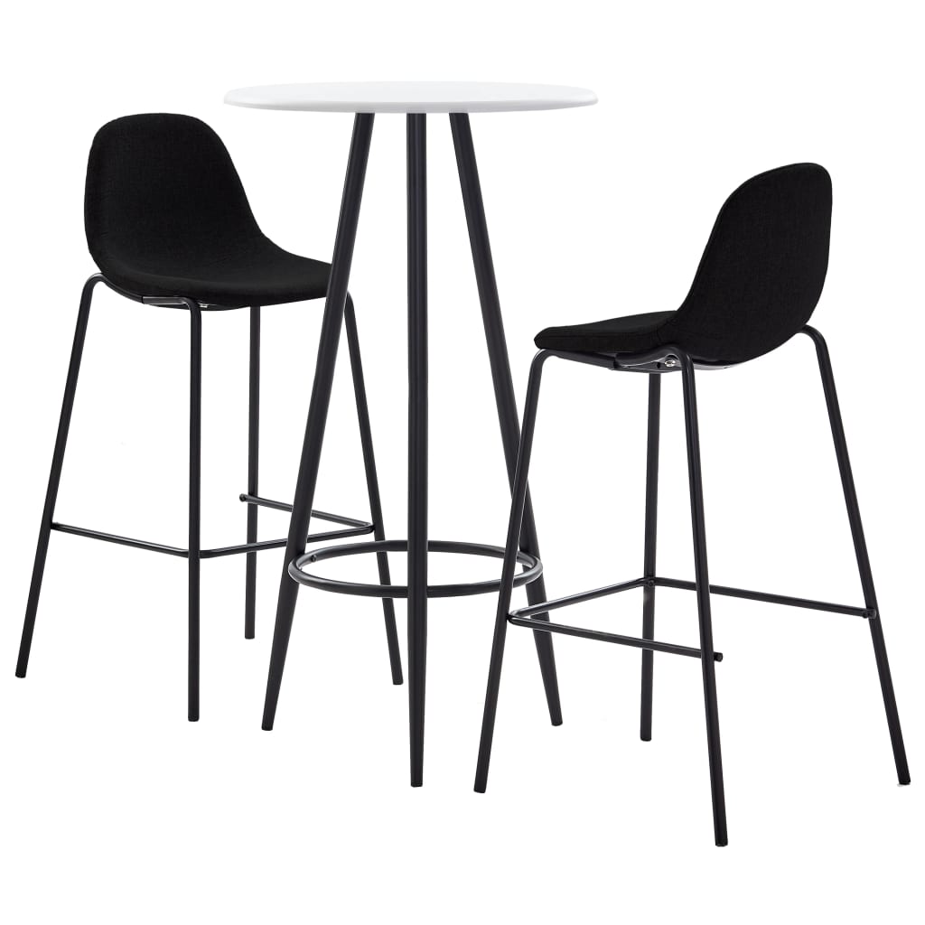 3-Tlg. Bar-Set Stoff