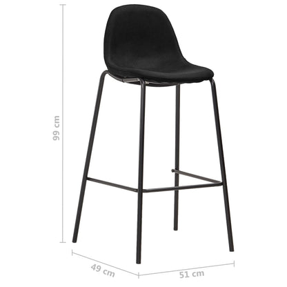 5-Tlg. Bar-Set Stoff