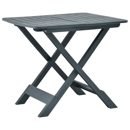 Gartentisch Klappbar 79X72X70 Cm Kunststoff