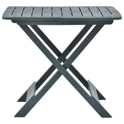 Gartentisch Klappbar 79X72X70 Cm Kunststoff