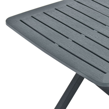 Gartentisch Klappbar 79X72X70 Cm Kunststoff