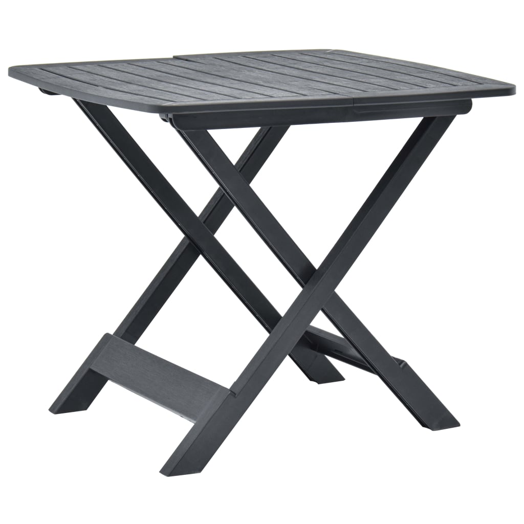Gartentisch Klappbar 79X72X70 Cm Kunststoff
