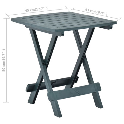 Gartentisch Klappbar 45X43X50 Cm Kunststoff