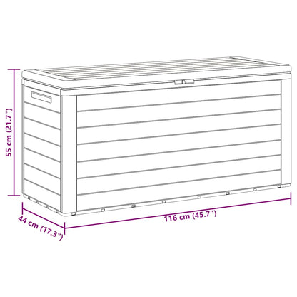 Gartenbox 116X44X55 Cm