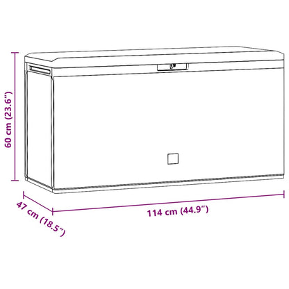 Gartenbox 114X47X60 Cm