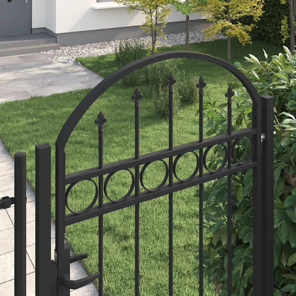 Gartentor Assen Mit Bogenabschluss Stahl 102 X 200 Cm