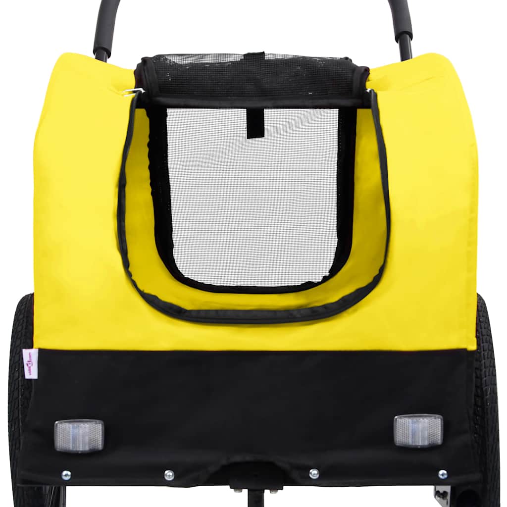 2-In-1 Fahrradanhänger Für Hunde Und Buggy