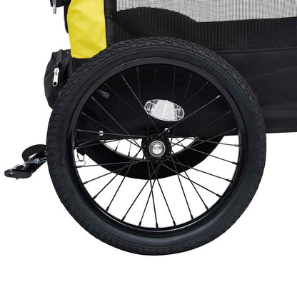 2-In-1 Fahrradanhänger Für Hunde Und Buggy