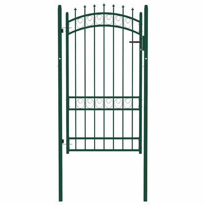 Zauntor Emmen Mit Spikes Stahl 103 X 134,5 Cm