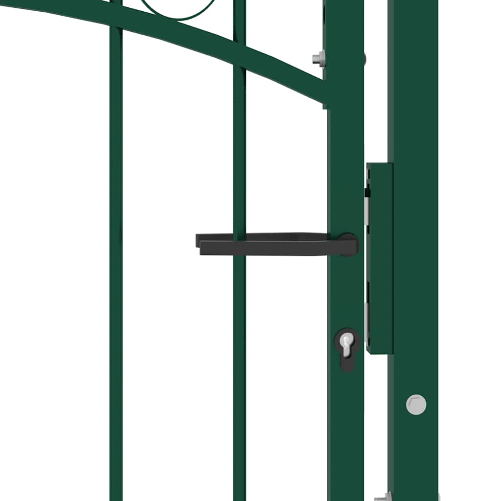 Zauntor Emmen Mit Spikes Stahl 103 X 134,5 Cm