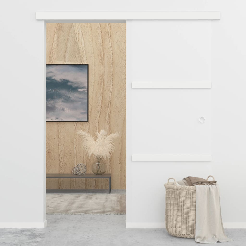 Schiebetür Mit Weichen Stoppern Esg Glas Und Aluminium