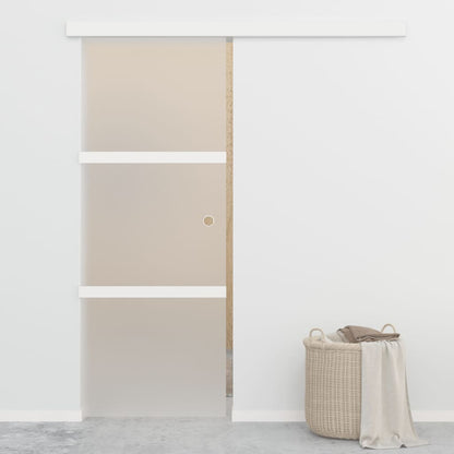 Schiebetür Mit Weichen Stoppern Esg Glas Und Aluminium