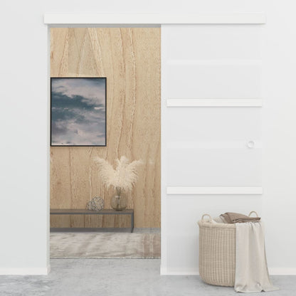 Schiebetür Mit Softclose Esg-Glas Und Aluminium