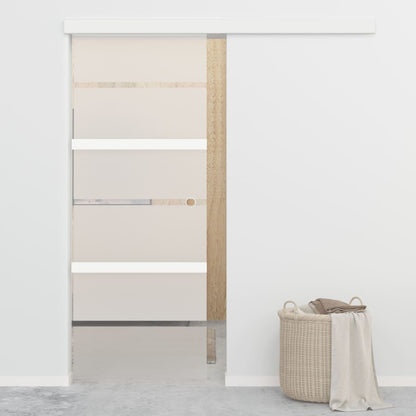 Schiebetür Mit Softclose Esg-Glas Und Aluminium