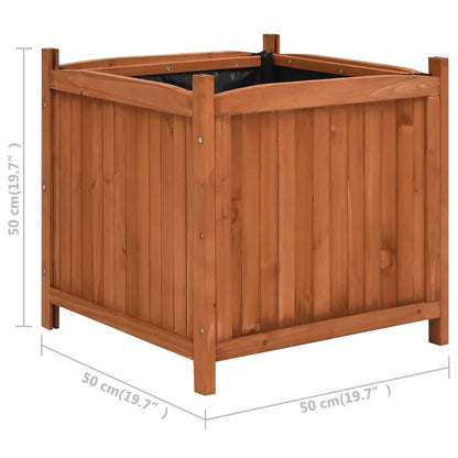 Hochbeete 2 Stk. 50X50X50 Cm Tannenholz